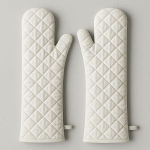 Extra Long Oven Mitts Forearm Protection for Deep Baking Pans